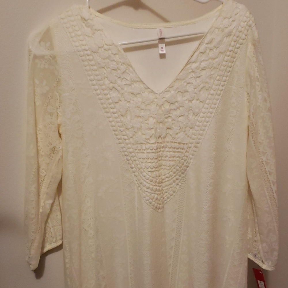 Ivory summer dress